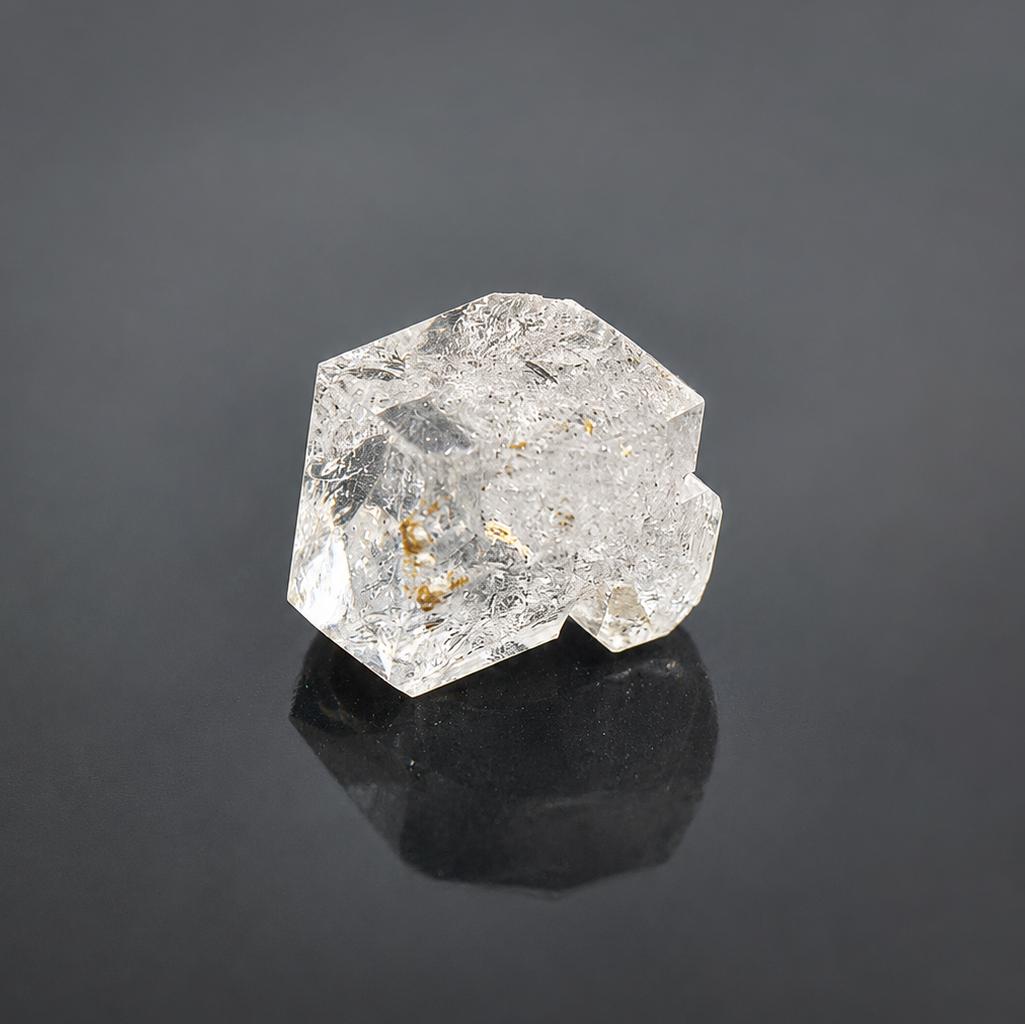 Камень Алмаз Геркимера | Кристальный драгоценный камень (19 Карат) 21 Carat белый