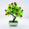 Plastics Cherries Simulate Artificial Potted Plants With Pot For Decoration Home