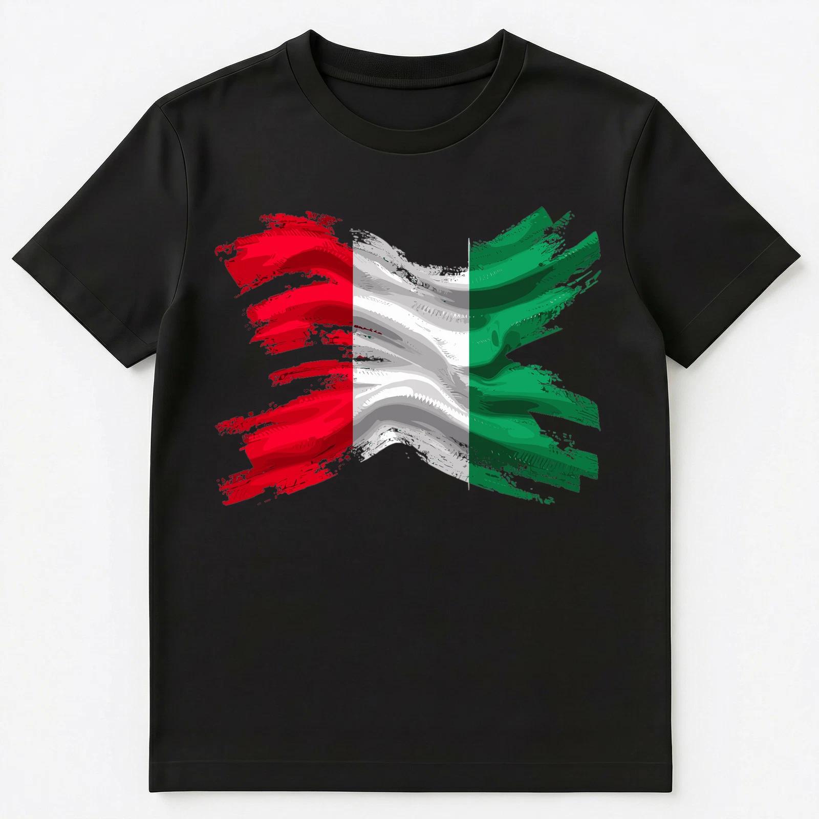 Italy Flag Unisex T-Shirt L