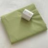 New Solid Minimalist Washed Striped Bed Sheet, Soft Bedding for Single Double Student Dormitory Home