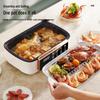 German Electric Steamer: Three-Layer, Large Capacity with Timer, Anti-Dry Protection for Stewing and Cooking.