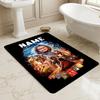 Personalized Name Horror Doll Living Room Non-Slip Area Rug Soft Carpet for Bedroom Playroom Sofa Office Home Decor Doormat