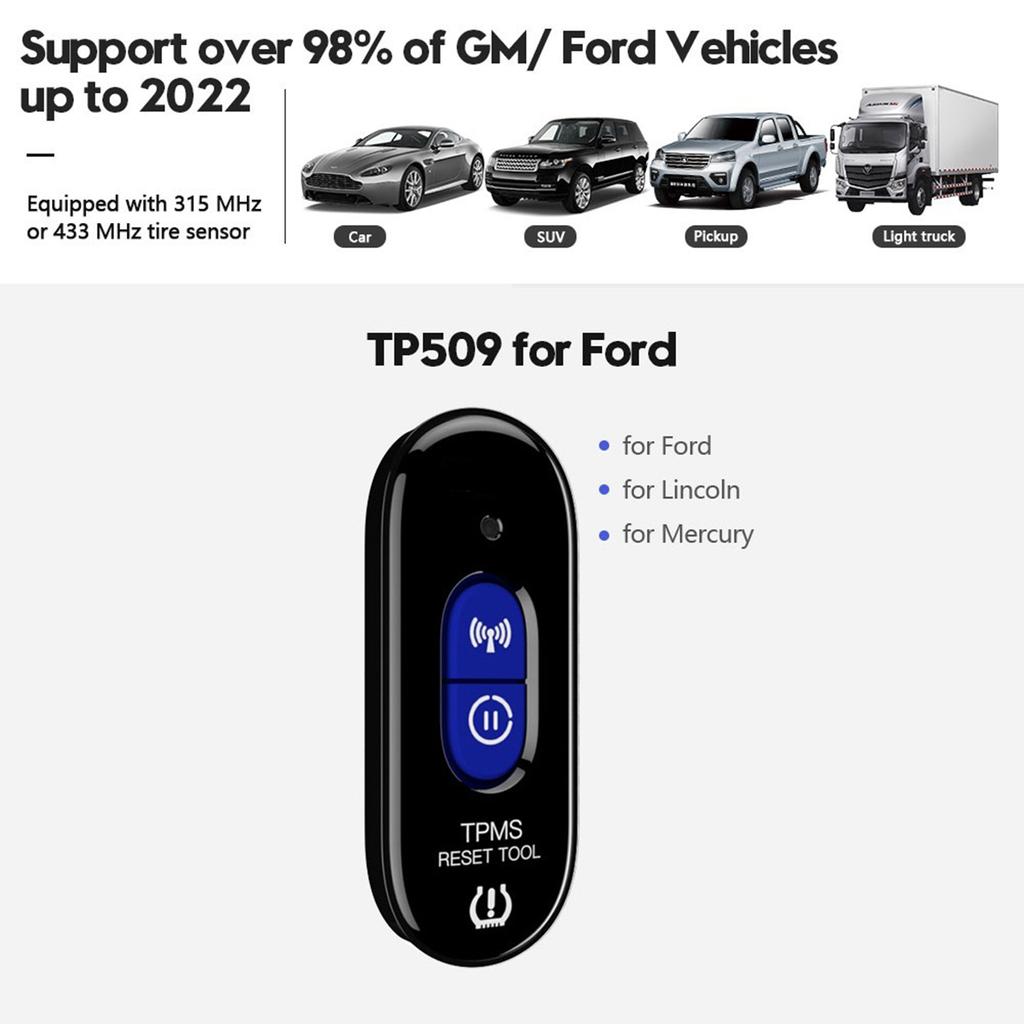 Upgraded Tyre Reset Tool for Vehicles Easy & Fast Tire Pressure Monitors Sensor Activation Simple Operation for Auto
