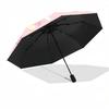 1pc Sanrio Umbrella Portable Folding Umbrella Iron Frame Hole Bone Structure Outdoor Home Umbrella
