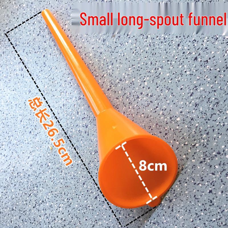 Long-Spout Hands-Free Funnel for Car and Motorcycle Fuel and Oil Additives