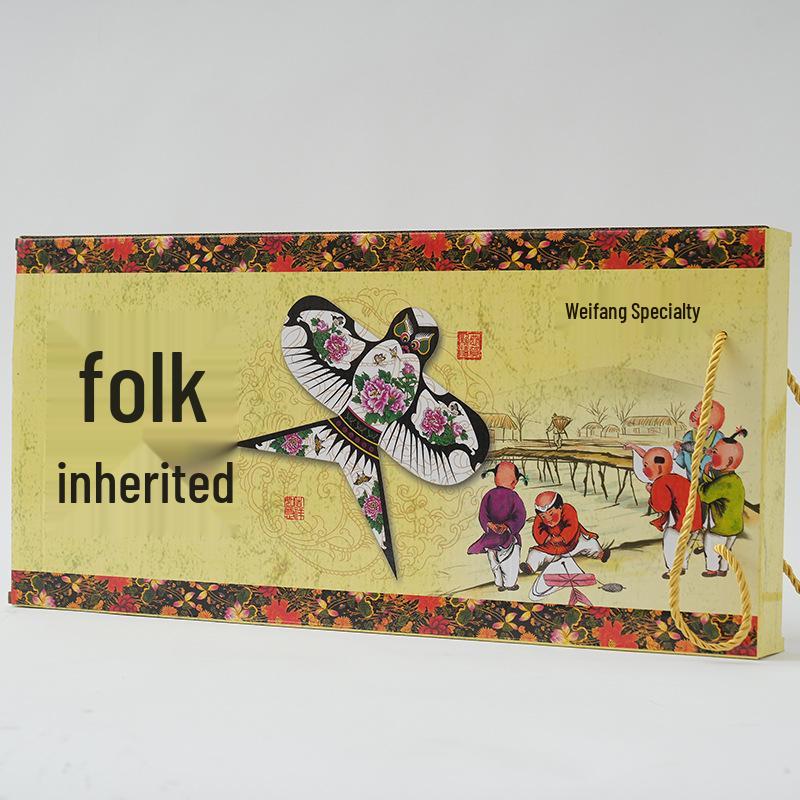 Handmade Weifang Traditional Paper Kite, 80cm - Easy to Fly and Craft 80*80cm