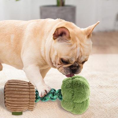 Dog Toys for Teething Puppy Chew Toy for Puppy Teething with Vegetable Design Puppy Supplies Dog Enrichment Toys for Large Dogs