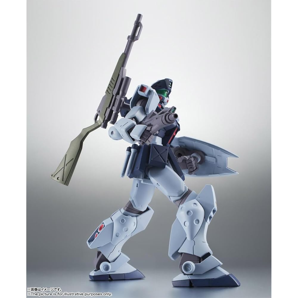 TAMASHII NATIONS ROBOT Spirits RGM-79SP Jim Sniper II A.N.I.M.E. Action Figure 125mm PVC ABS Painted Movable