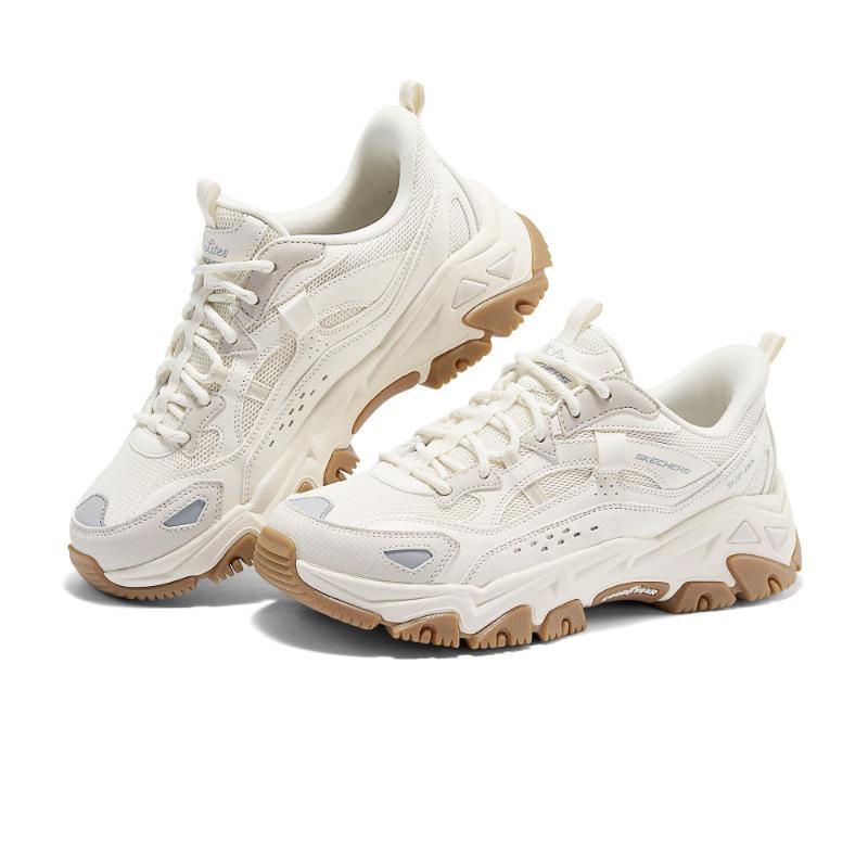 Skechers Scarpe slip-on Yunlan da donna per esterni casual a bassa montagna Bianco Crema 180329-OFWT