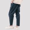 CUSTOMUS Knee Tuck Slim Fit Washed Men'S Crooked Waist Pants Cxs25Mwpt406 Nav