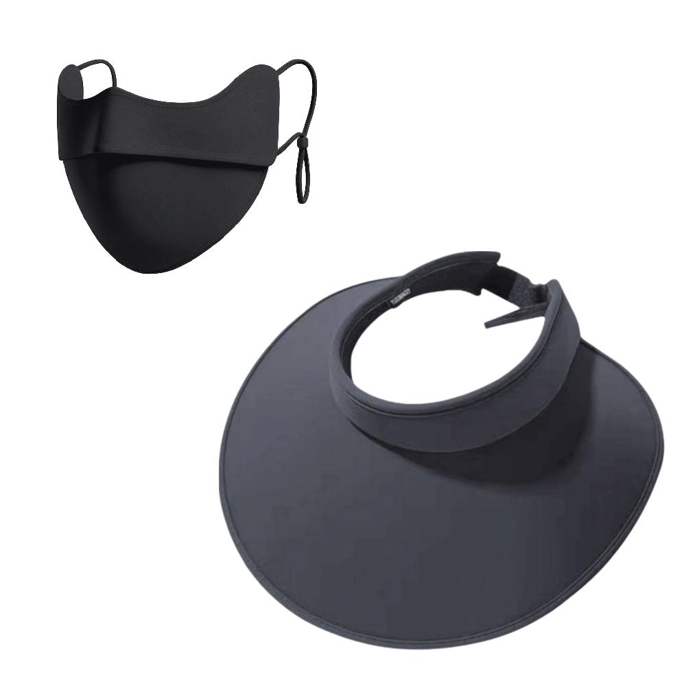 Sun Protection Foldable Shawl Hat Breathable Outdoor Bucket Hat Women's Sun Hat  Sun Protection