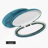 Velvet Jewelry Gift Box for Oval Pearl Necklace and Jade Chain