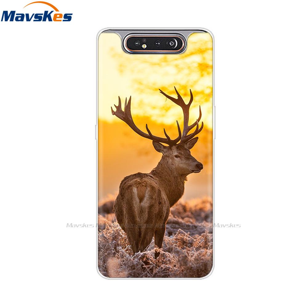 Per Samsung Galaxy A80 Custodia A805 Silicone Morbido TPU Custodia per Telefono Per Samsung A80 2019 A 80 GalaxyA80 A805F A805 SM-A805F/DS Copertura
