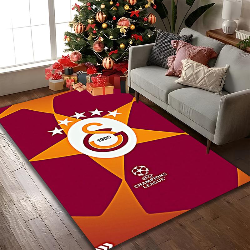 1pc Galatasaray SK Printed Chair Rug for Home Office Use, Living Room Kitchen Game Room Area Carpet