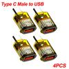 OTG USB C Female To USB A Male Adapter Converter High Speed Transfer for IPhone 16 15 IPad Tablet for Samsung Galaxy Android
