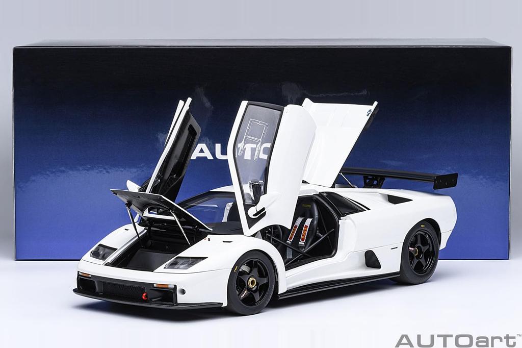 AUTOart Scale Lamborghini Diablo GTR Finished Product 79136 1/18 (White)