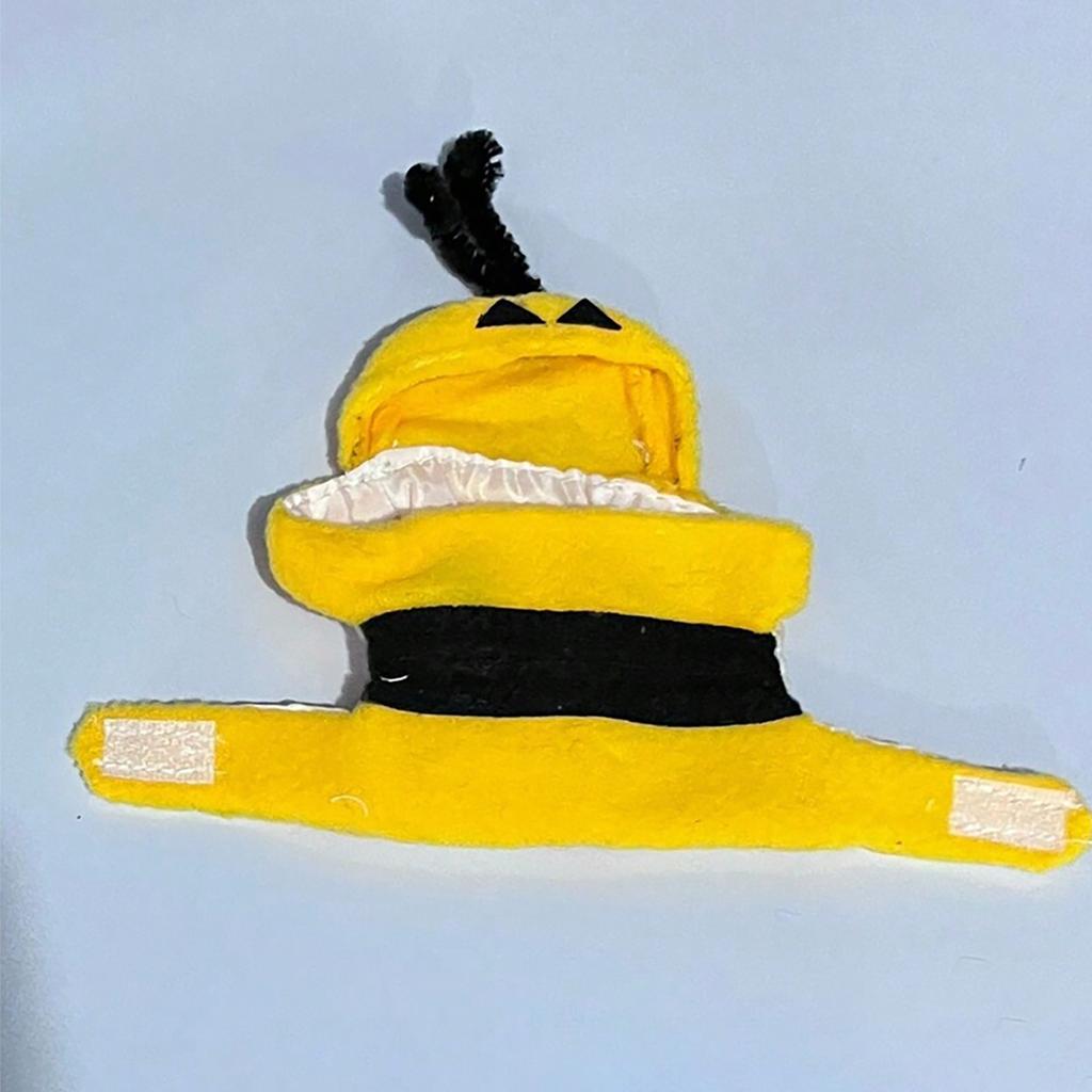1pc-Bird Clothes Parrot Bee Costume Pet Small Animals Clothes Bee Shaped Hoodie Soft Skin Friendly Pet Bird Suit For Parrots
