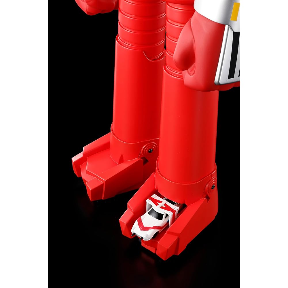 TAMASHII NATIONS Jumbo Mach Baron Super Robot, Approximately 600mm, PP, PVC, and ABS Painted Action Figure