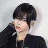 Highlights Long Cosplay Wig Synthetic Anime Men Wigs Wolf Tail Mullet Head Wigs with Bangs  Boy