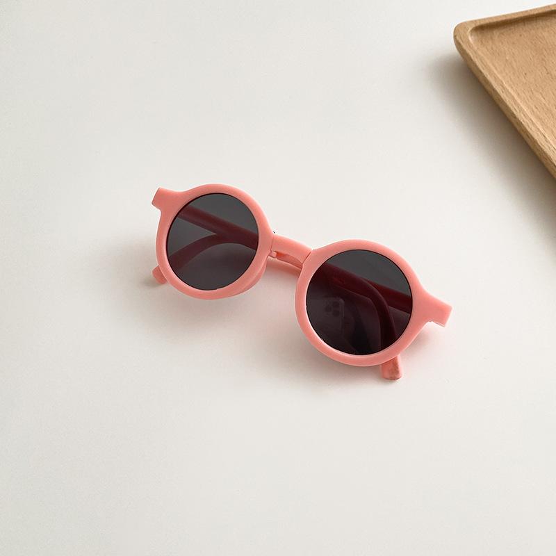 Retro Foldable Round Sunglasses For Kids Boys Girls Vintage Children Sun Folding Glasses Cute Portable Goggles Eyewear