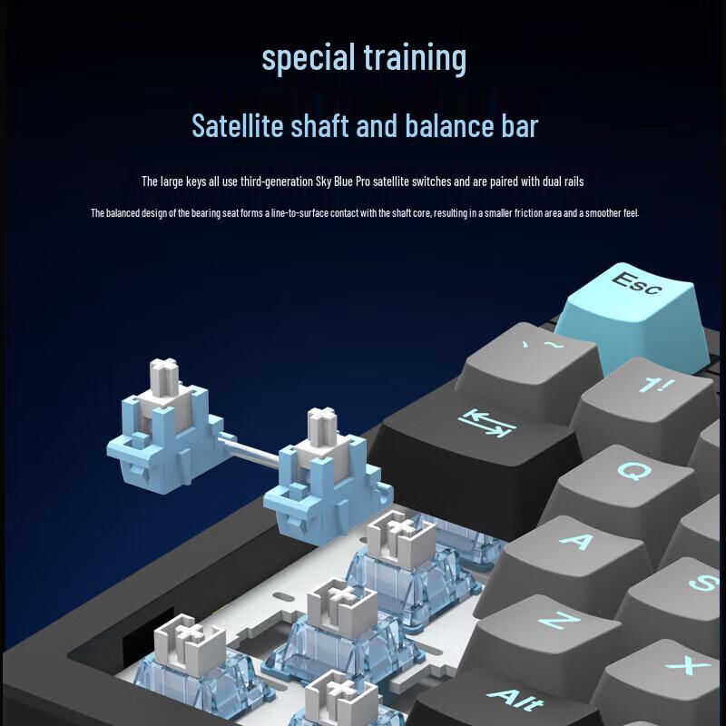 Dareu EK75 Tri-Mode Mechanical Keyboard