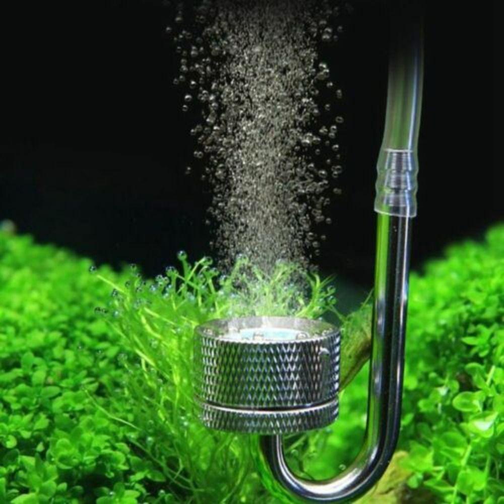 Aluminum Alloy CO2 Diffuser Fish Tank Aquarium CO2 Pump High Quality Air Atomizer