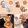 Soft Plush Tiger Wristband Toy With Pp Cotton For Kids Play And Gift