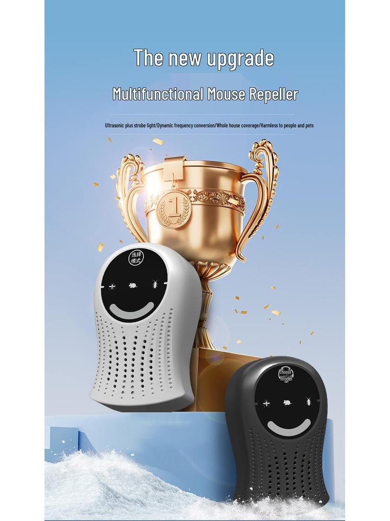 2024 Ultrasonic Multifunctional Smart Home Mouse & Mosquito Repeller