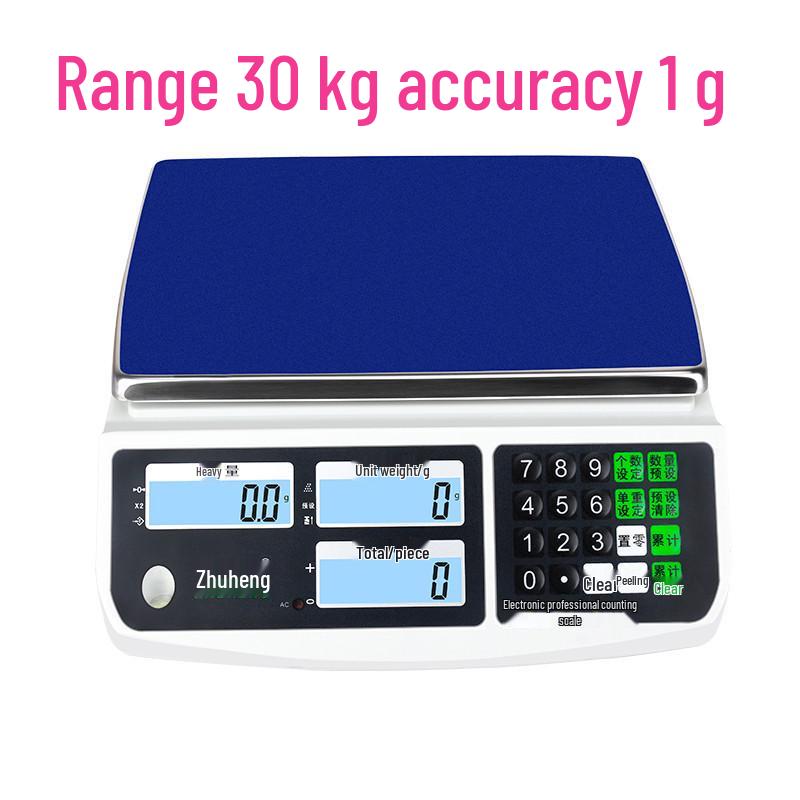 30kg High-Precision Electronic Scale with 0.01g Counting Accuracy and Free Shipping