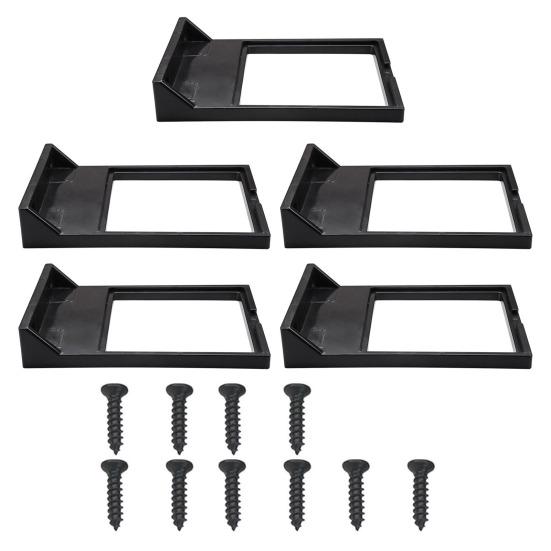 Wall Mount Display Stand for LEGO Helmets Plastic Hanging Showcase Rack Easy-installation Helmet Display Shelf