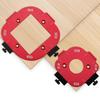 R10-R50 Radius Jig Woodworking Router Templates 4 in 1 Round Corner Jig  Trimming Machine