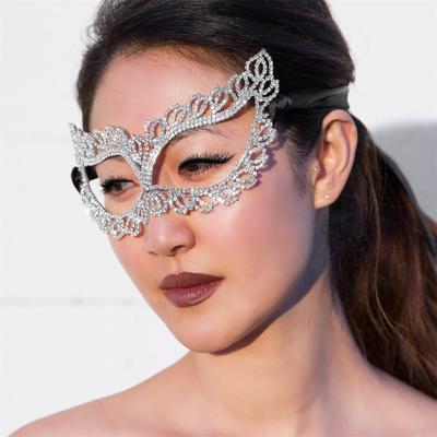 Žhavý výprodej halloweenská maska ​​na obličej Masquerade Princess Rekvizity Doplňky pro dospělé na párty pro muže a ženy