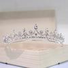 Shiny Crystal Bridal Crown Zircon Princess Tiara Fashion Rhinestone Headband  Girls