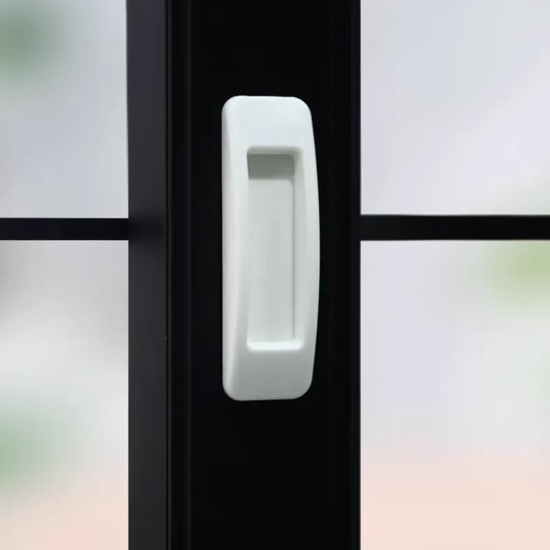 4 Stück Türgriff Türgriff Perforationsfrei Schranktür Kleiderschrankgriff Fenstergriff Schiebetür Schublade Kühlschrankgriff