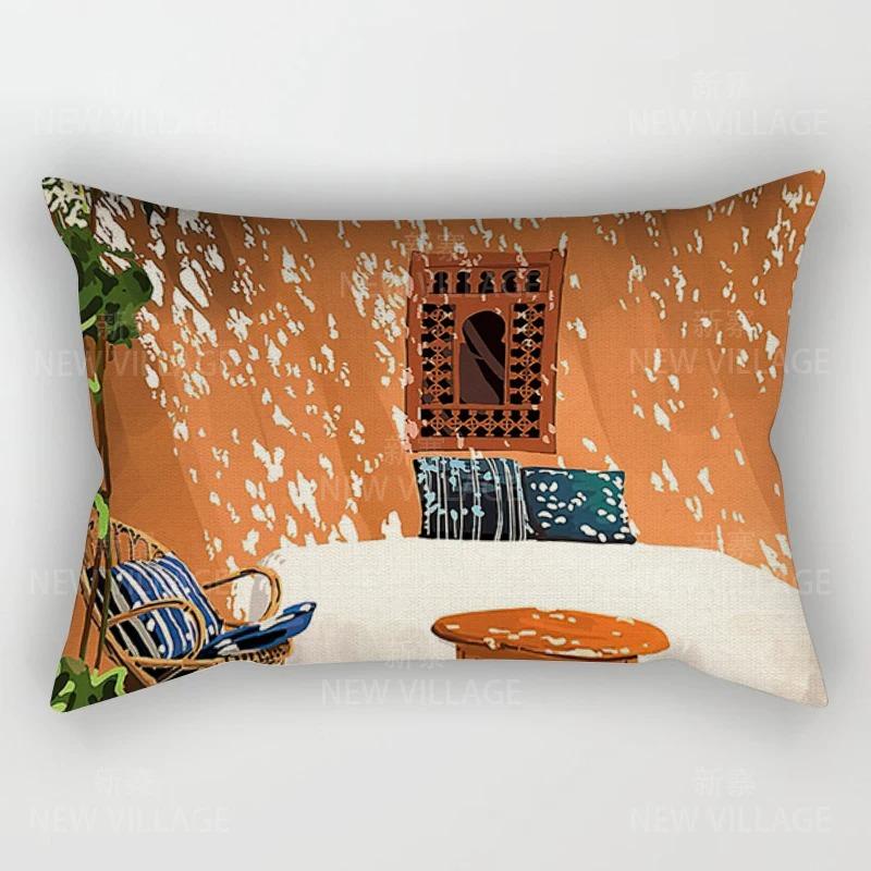 Bohemian Retro Mandala Moroccan Home Pillow Cover Sofa Living Room Cushion Cover