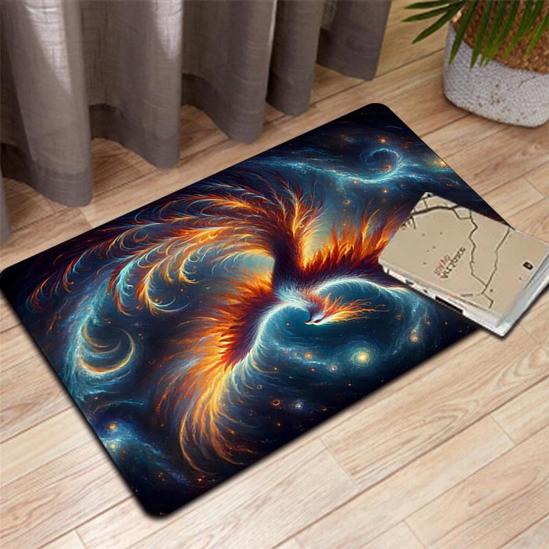 Cosmic Phoenix Rug Floor Mat for Living Room or Bedroom Soft and Comfortable Carpet a Gift for Birthday and Holiday.MFF0918555