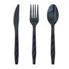 Disposable Knife Fork Spoon Cutlery Set Pink Blue Disposable Tableware Birthday Party Decorations Wedding Baby Shower Supplies