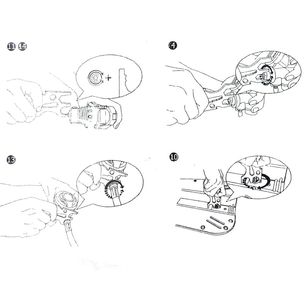 Wielofunkcyjne narzędzie do nurkowania ze stali nierdzewnej, zestaw kart kredytowych, sprzęt do nurkowania, narzędzie do regulacji