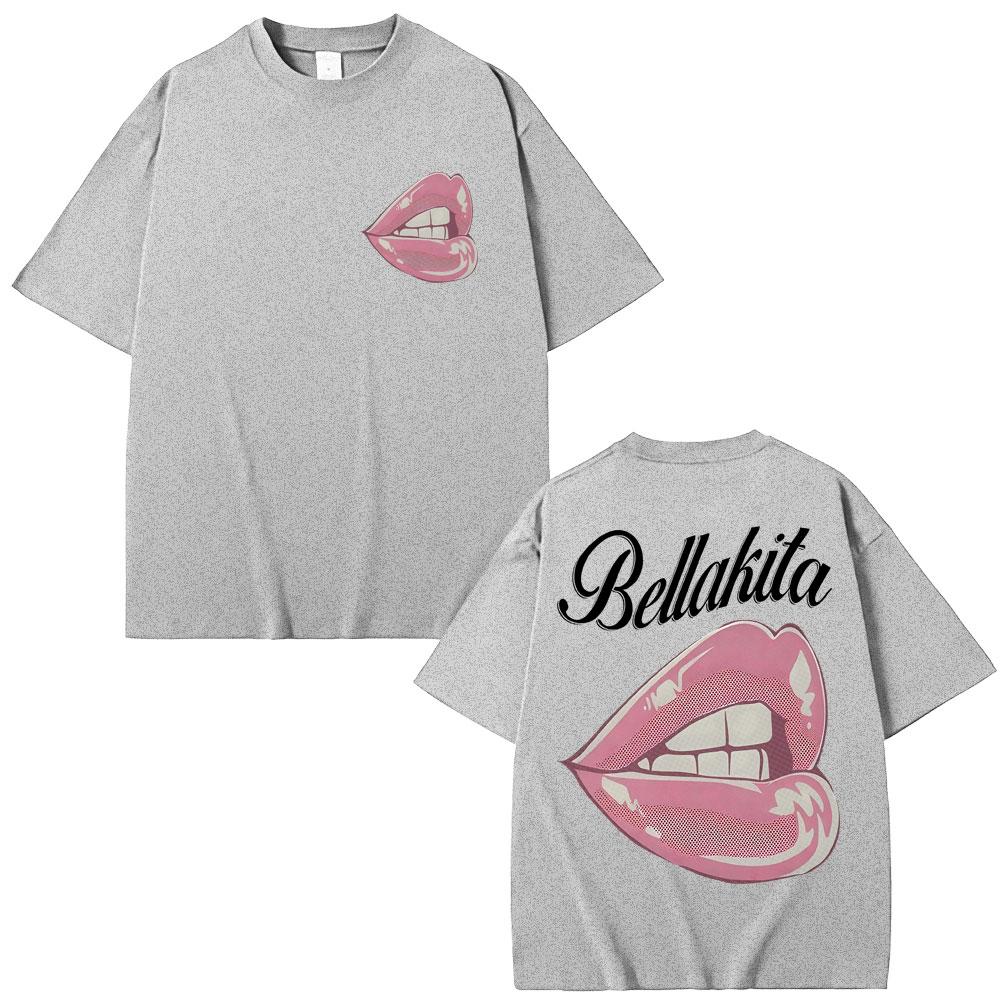 Rapper Omar Courtz Album Mouth Graphic T Shirts Men Women Fashion Design Aesthetic T Shirt Cotton Oversized T-shirts Streetwear