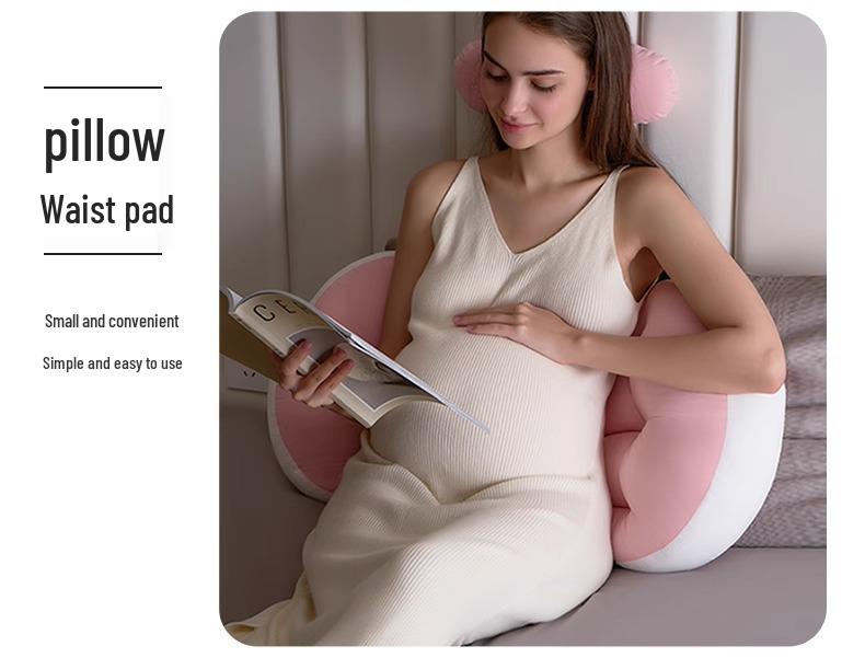 U-shaped Maternity Pillow for Back, Side, and Abdominal Support