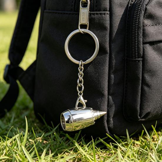Keychain Pendant Simulation Engine Styling Pendant Zinc Alloy Key Holder Backpack Car Key