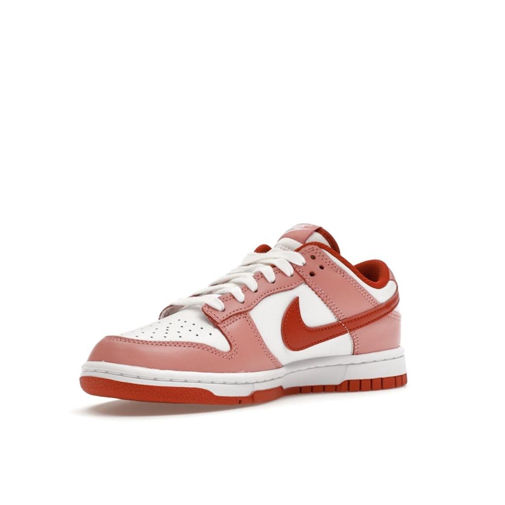 Nike Dunk Low Red Stardust Women Sneakers Rugged-Orange White FQ8876-618