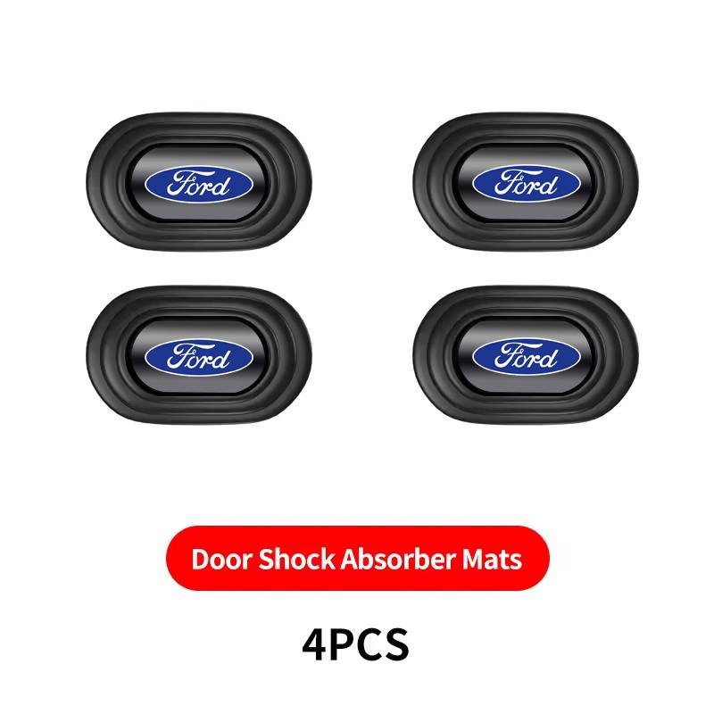 BBBB6 4/8/12pcs Car Door Shock Pad Anti Collision Stickers For Ford Fiesta Focus Fusion Explorer Escape Ranger Mondeo Transit GT