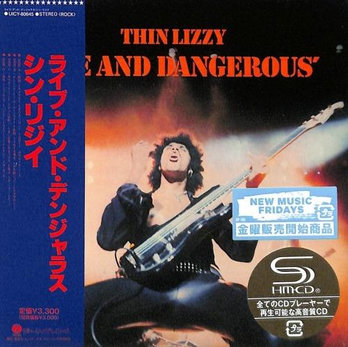 CD THIN LIZZY Live And Dangerous Ограниченное издание UICY80645 VERTIGO 2025 Япония Obi Рок