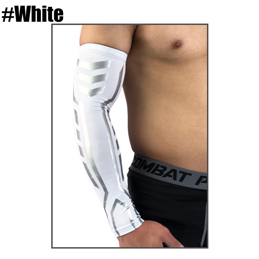

1Pcs UV Sun Protection Arm Sleeves Women Men Outdoor Cooling Compression Sleeves Tattoo Cover Up Sleeve Athletic Sleeve Sports M