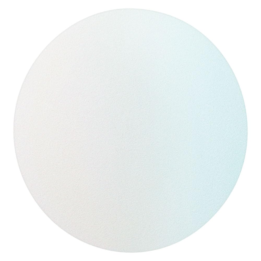 

&NE Lava Stone Coasters, Soft Printed Gradient Blue, 9cm Diameter x 0.4cm Thick, Absorbent, Asbestos-Free, Quick-Drying, Round, Non-Slip,