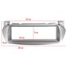 For SUZUKI Alto for NISSAN Pixo For Marati A-Star Car Radio Fascia Panel Frame CD DVD Dash Audio Cover Trim with ISO-DIN Adapter