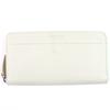 Excellent GLOBE TROTTER Purse Logo Zip Around Leather Long Wallet Light Beige Leather Mens Used