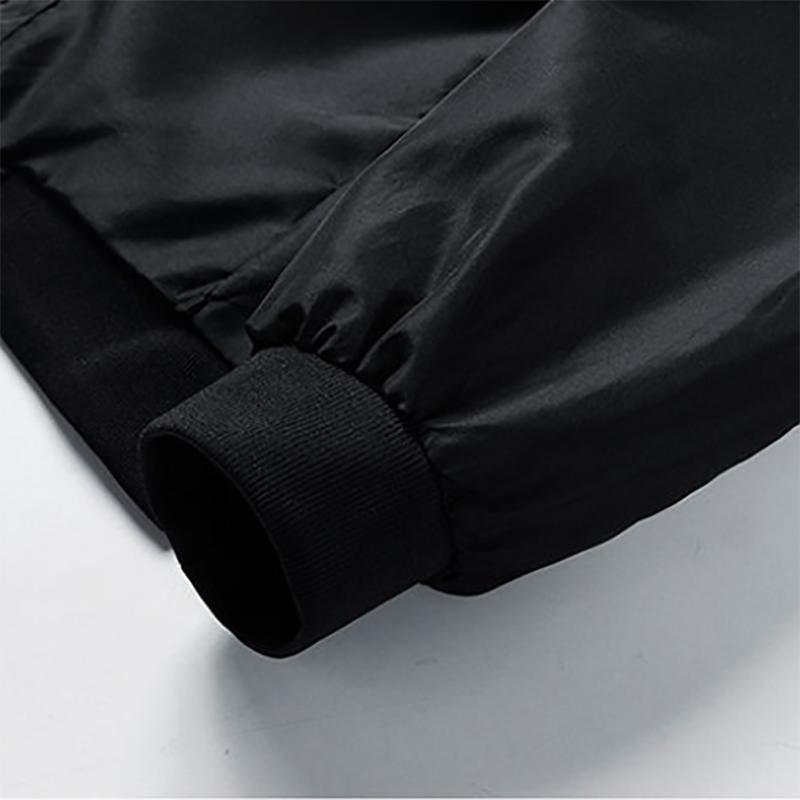 Autumn Men's Jacket Korean Casual Trend Youth Jacket Hooded Printed Jacket