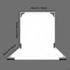 Photography Backdrops Kit Background Paper Professional L Shape PVC Photo Backdrop White Flat
